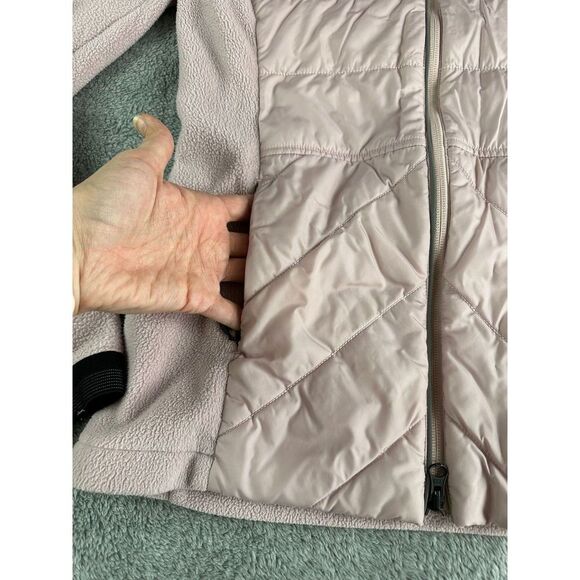 Bogner Fire + Ice Women's Fleece Jacket Pink Size S Quilted Long Sleeve Outdoor - Picture 3 of 9